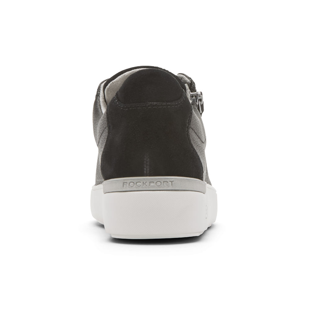 Rockport Singapore Womens Sneakers - truFLEX Parissa Laced Black - GS6745023